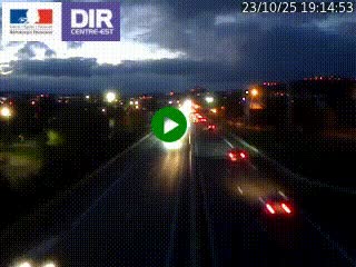 Caméra autoroute à Saint-Etienne (Les Littes) à hauteur du Ikea Saint-Etienne sur l'A72 en direction de Roanne