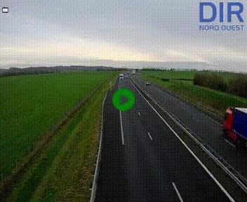 Webcam sur A84 à hauteur de l'échangeur de Poilley avec la N175, au sud d'Avranches