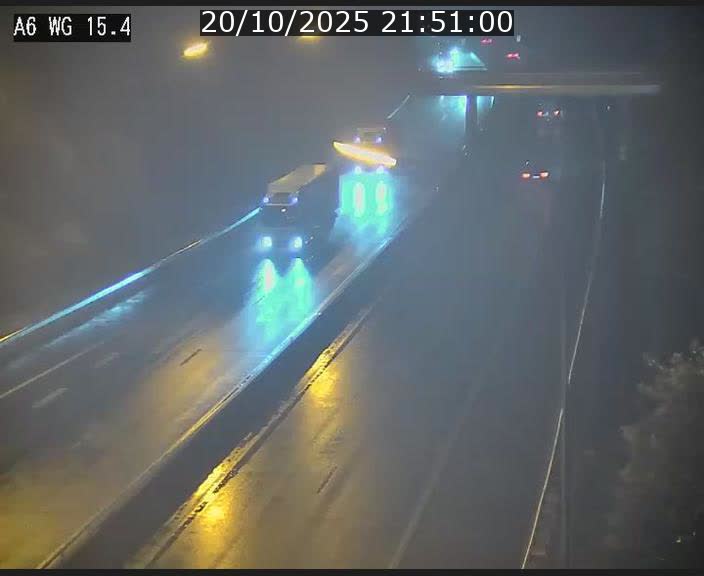 Traffic live webcam Luxembourg Capellen - A6 - BK 15.4 - direction Luxembourg/France/Allemagne