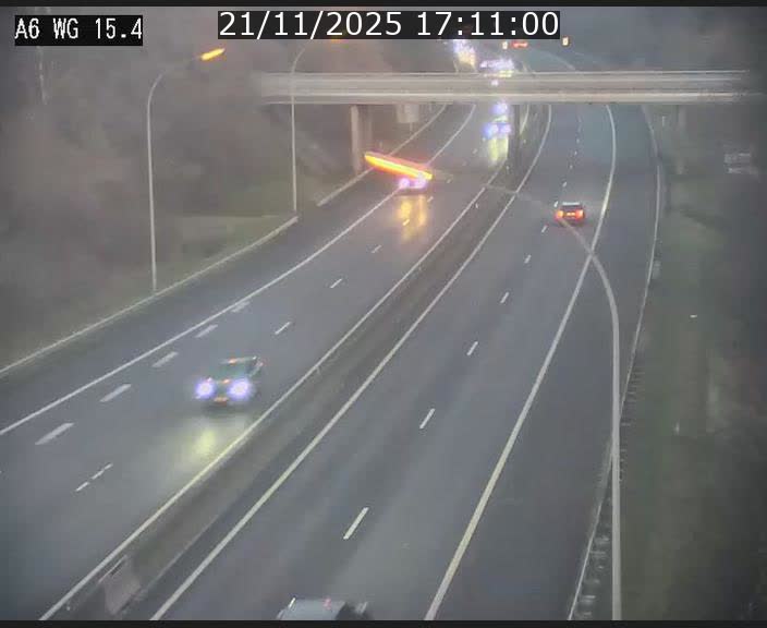 Traffic live webcam Luxembourg Capellen - A6 - BK 15.4 - direction Luxembourg/France/Allemagne