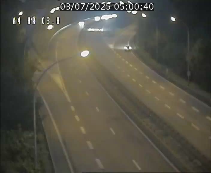 Webcam traffic A4 Luxembourg - BK 3.8 - Leudelange (direction Esch sur Alzette)