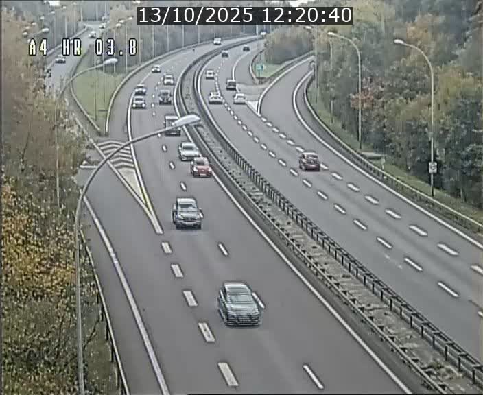 Webcam traffic A4 Luxembourg - BK 3.8 - Leudelange (direction Esch sur Alzette)