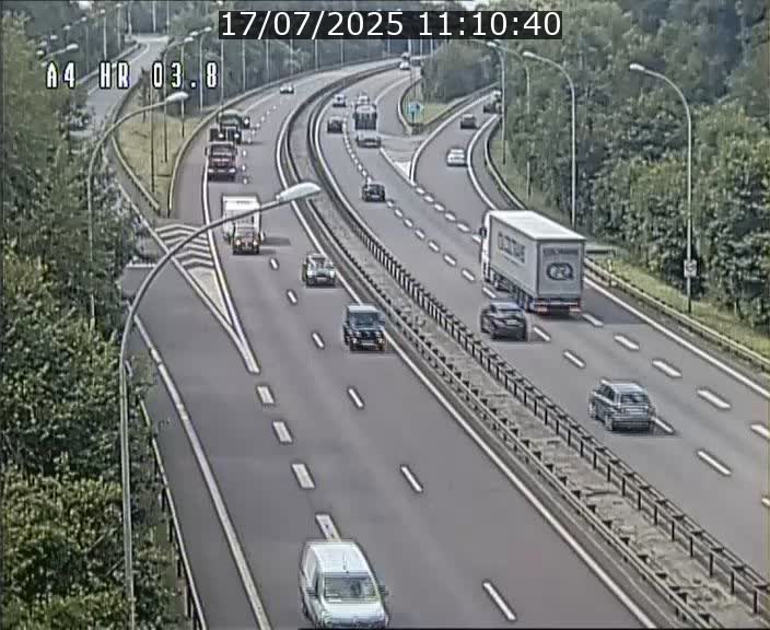Webcam traffic A4 Luxembourg - BK 3.8 - Leudelange (direction Esch sur Alzette)