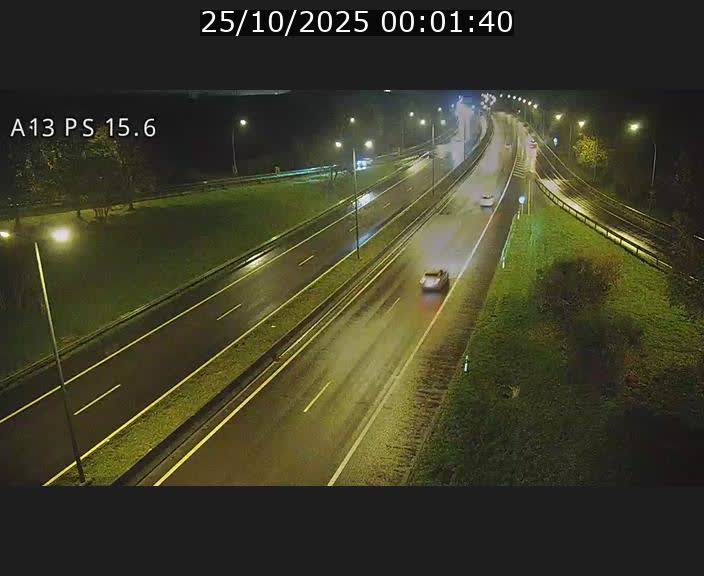 Traffic live webcam Luxembourg Kayl - A13 direction Dudelange - BK 15.6