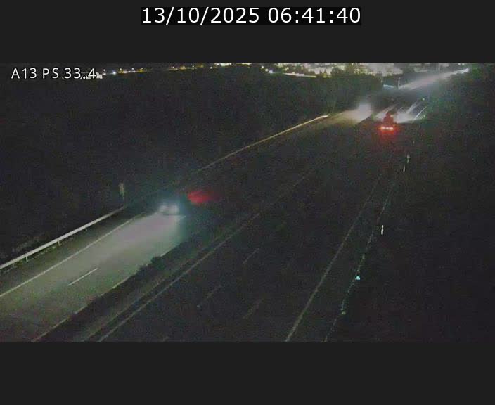Webcam trafic sur A13 à hauteur de Mondorf-les-Bains en direction d'Altwies
