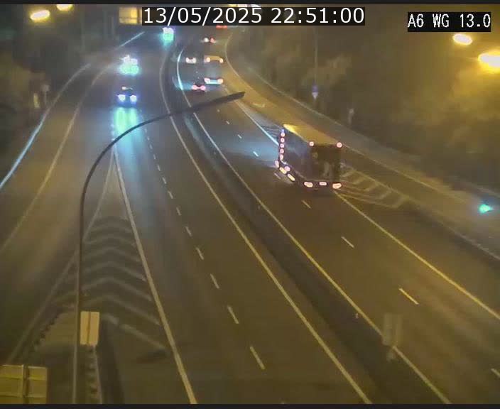 Traffic live webcam Luxembourg Mamer - A6 - BK 13 - direction Luxembourg/France/Allemagne