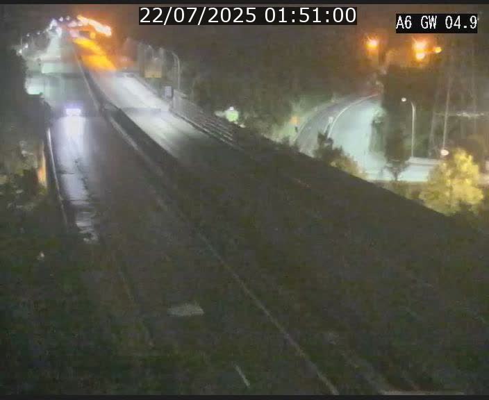 Traffic live webcam Luxembourg Croix de Cessange - A6 - BK 4.9 - direction Belgique