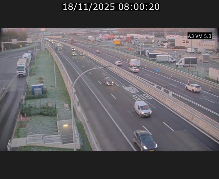 Traffic live webcam Luxembourg Aire de Berchem - A3 - BK 5 - direction France