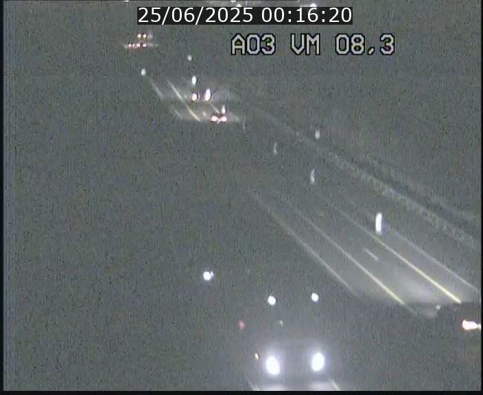 Traffic live webcam Luxembourg Bettembourg - A3 - BK 8.3 - direction France