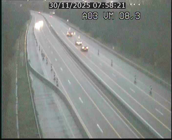 Traffic live webcam Luxembourg Bettembourg - A3 - BK 8.3 - direction France