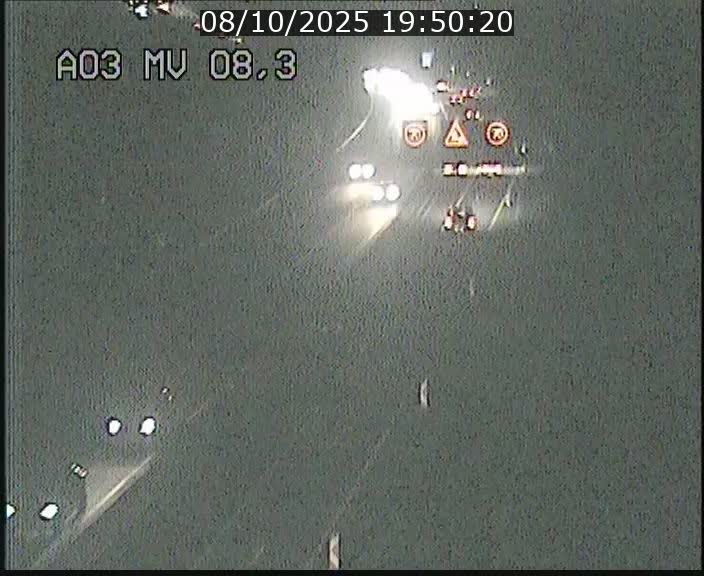 Webcam Autoroute après la Croix de Bettembourg en direction de Luxembourg sur l'A3