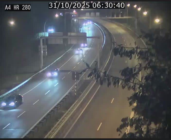 Webcam traffic A4 Luxembourg - BK 0.2 - P+R Bouillon (direction Luxembourg)