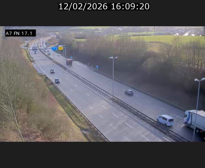 Caméra trafic Luxembourg - A7, Merscherbierg direction Mersch