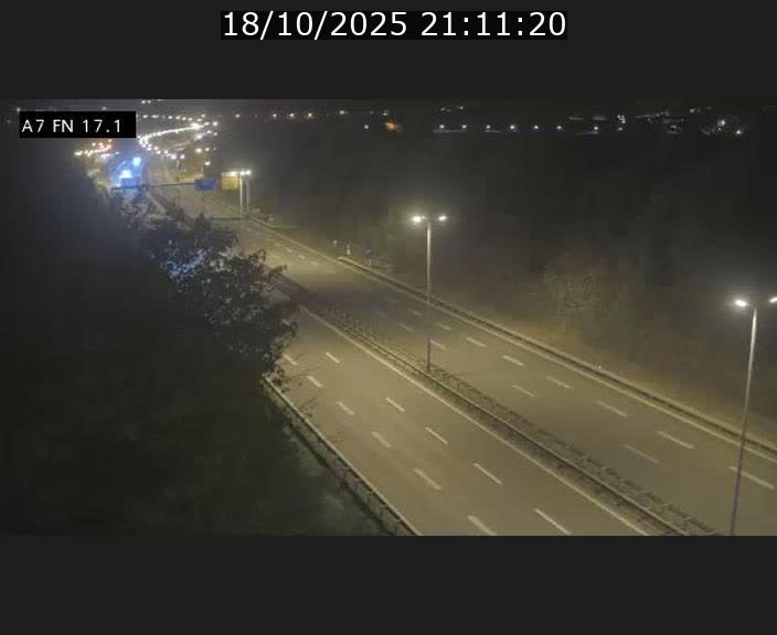 Caméra trafic Luxembourg - A7, Merscherbierg direction Mersch