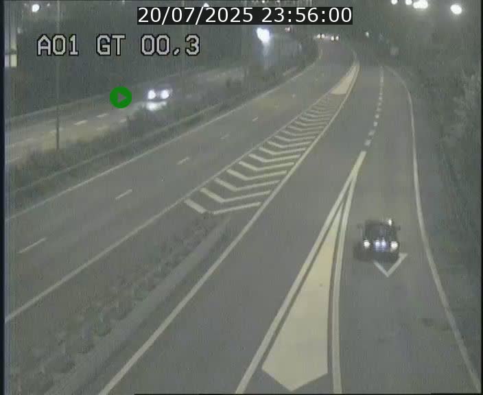 Traffic live webcam Luxembourg Croix de Gasperich - A1 direction Kirchberg - BK 0.3