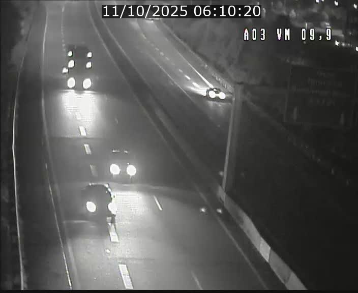 Webcam Autoroute à la Croix de Bettembourg - A3 - BK 9.9 - direction France