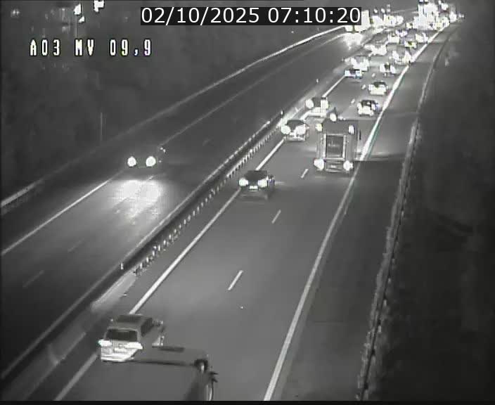 Webcam Autoroute à la Croix de Bettembourg - A3 - BK 9.9 - direction Luxembourg-Ville