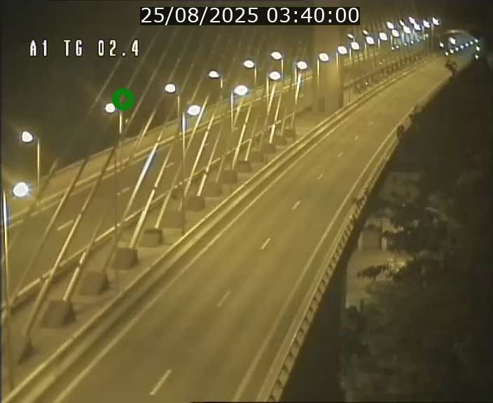 Traffic live webcam Luxembourg Sandweiler - A1 direction Luxembourg-ville - BK 2.4