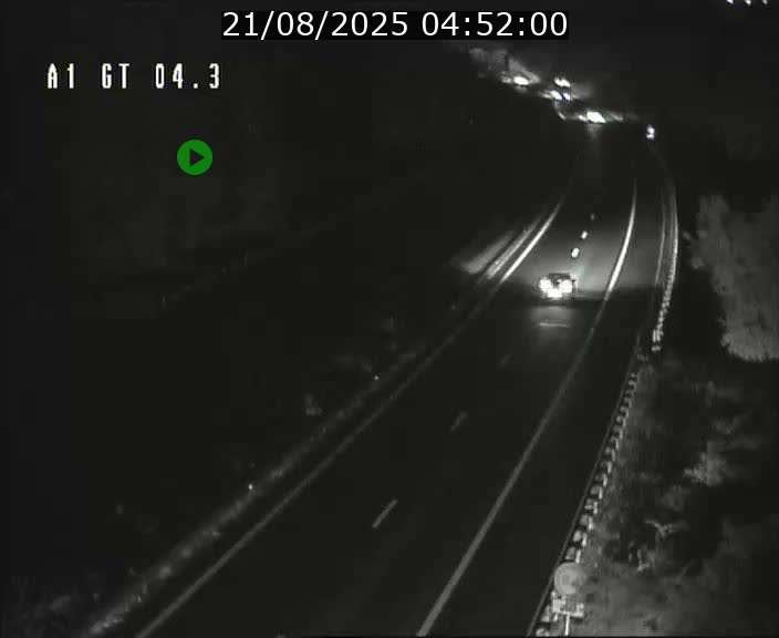 Traffic live webcam Luxembourg Itzig - A1 direction Sandweiler - BK 4.3