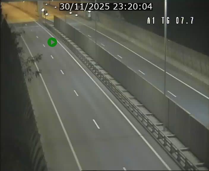 Traffic live webcam Luxembourg Kirchberg - A1 direction Luxembourg-ville - BK 7.7