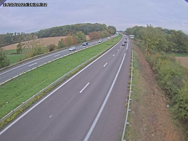 Caméra autoroute France - A31, Fey direction Metz