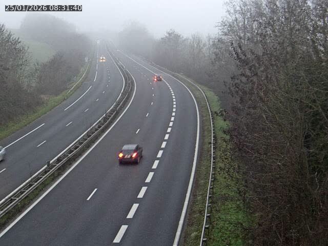 Caméra autoroute France - A33, Rosières direction Lunéville