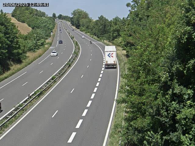 Caméra autoroute France - A33, Rosières direction Lunéville