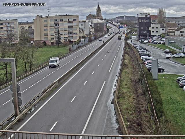 Caméra autoroute France - A31, Thionville direction Metz