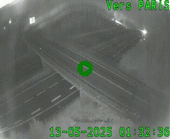 Clone of Caméra routière sur l'autoroute A20 au nord de Limoges, à la jonction avec la N520. Vue orientée vers Paris