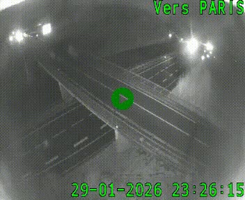 Clone of Caméra routière sur l'autoroute A20 au nord de Limoges, à la jonction avec la N520. Vue orientée vers Paris