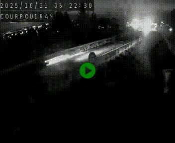 Caméra routière France - N109, Courpouiran - La plaine, en direction de Clermont l'Hérault, à la sortie de Montpellier