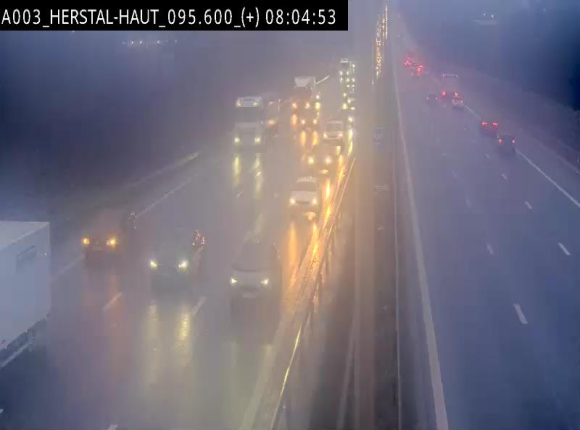 Webcam autoroute Belgique - Herstal - E40 direction Aix-la-Chapelle - BK 97