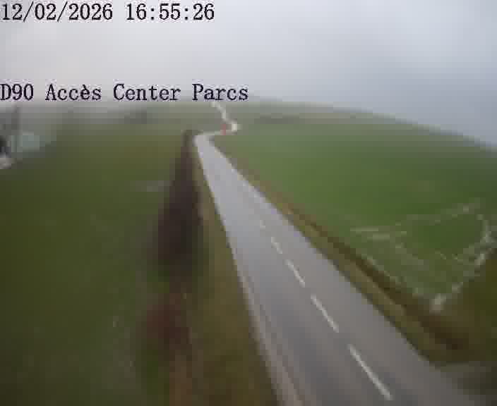 Point de vue trafic déployé sur D90 (France) à Hattigny, regardant vers Hattigny, aidant conducteurs et services à anticiper les flux.