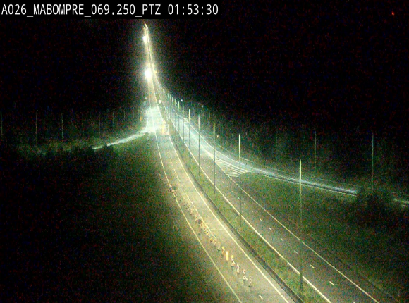 Webcam E25 (A26) à Mabompré. Vue orientée vers Liège