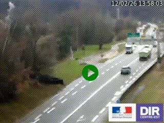 Webcam info trafic à proximité de Vizille sur la N85, au niveau du point de vue du Saut du Moine à Champagnier