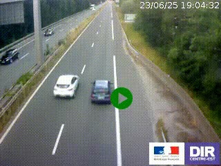 Webcam sur la nationale N90 à Gilly-sur-Isère, en direction et à proximité d'Albertville