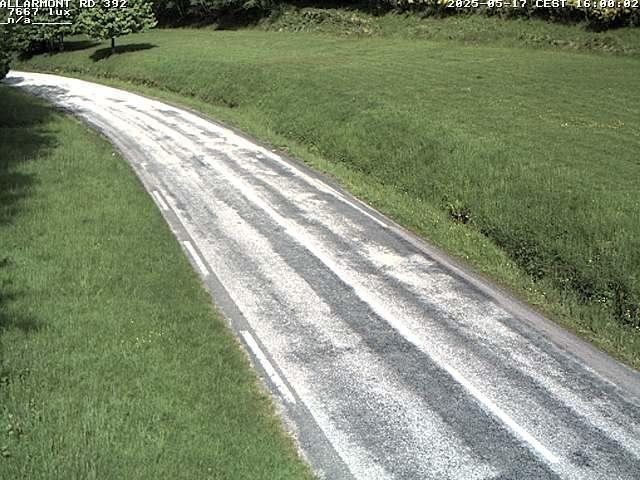 Webcam à Allarmont dans les Vosges, sur la RD392