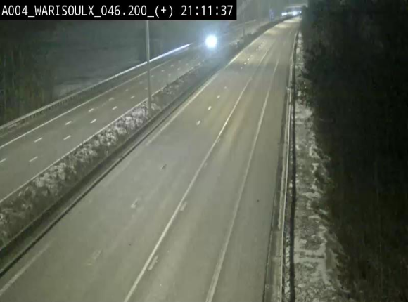 Webcam autoroute Belgique - Warissoulx - E411 - BK 46.2