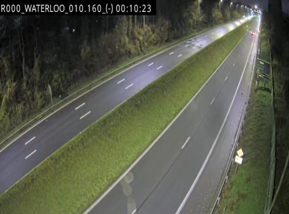 Webcam autoroute Belgique - Waterloo - R0 (ring de Bruxelles) - BK 12.3
