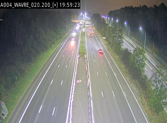 Webcam @ Wavre-sud KP 19.6, A4/E411