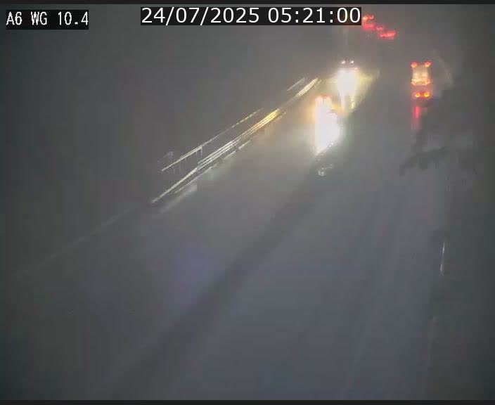 Traffic live webcam Luxembourg Mamer - A6 - BK 10.4 - direction Luxembourg/France/Allemagne