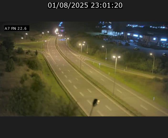 Caméra trafic Luxembourg - A7, Colmar-berg direction Mersch
