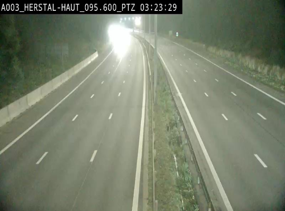 Webcam E40 à Herstal en direction de Liège et en provenance d'Aachen