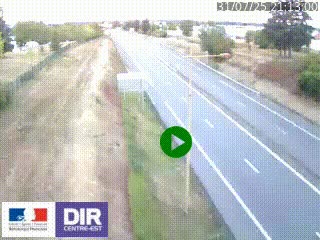 Webcam à Mably, à proximité de Roanne en direction de Moulins sur la N7