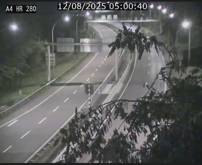 Webcam traffic A4 Luxembourg - BK 0.2 - P+R Bouillon (direction Luxembourg)