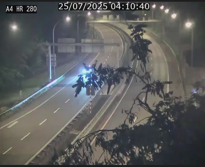 Webcam traffic A4 Luxembourg - BK 0.2 - P+R Bouillon (direction Luxembourg)