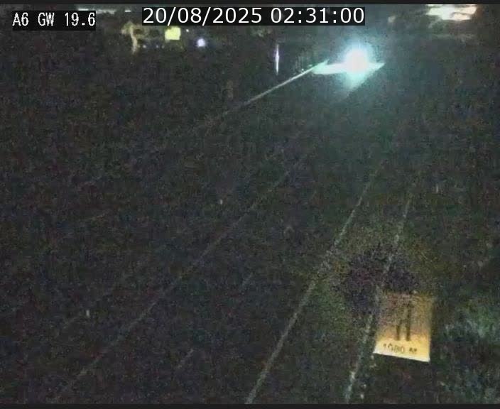 Traffic live webcam Luxembourg - Steinfort - A6 - BK 19.6 - direction Belgique