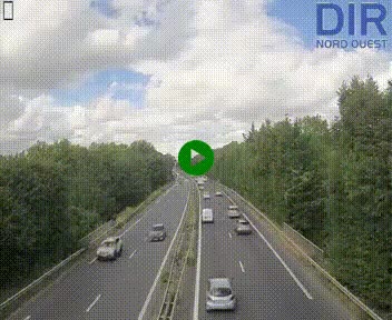 Webcam sur le périphérique de Caen (N814) à l'est de la ville, à Mondeville hauteur de la sortie 2, Presqu'île-Rives de l'Orne, au bout de l'autoroute A13