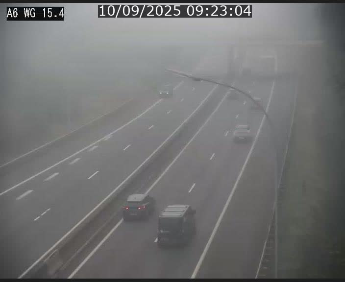 Traffic live webcam Luxembourg Capellen - A6 - BK 15.4 - direction Luxembourg/France/Allemagne