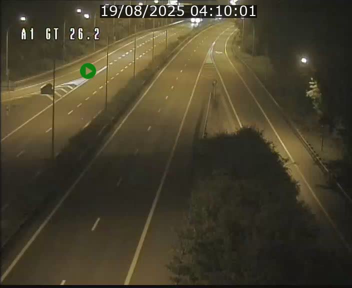 Traffic live webcam Luxembourg Grevenmacher - A1 direction Allemagne - BK 26.2
